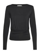 Rwbillie Ls O-Neck T-Shirt Black Rosemunde