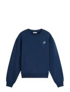 Th Script Reg Terry Swtshrt Navy Tommy Hilfiger
