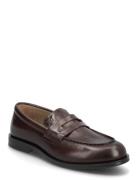 Ess Rubber Penny Loafer Pol Lth Brown Calvin Klein