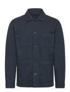 Embroidered Overshirt Navy Lindbergh