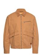 Strafford Washed Canvas Jacket Wheat Boot Brown Timberland