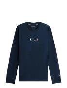Brand Love Ls Tee Navy Tommy Hilfiger