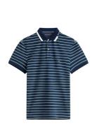Pique Grafic Collar Reg Polo Navy Tommy Hilfiger