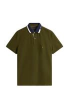 Pique Grafic Collar Reg Polo Khaki Tommy Hilfiger