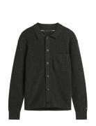 Fisherman Rib Coach Jacket Grey Tommy Hilfiger