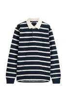 Essential Striped Rugby Navy Tommy Hilfiger