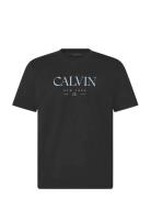 Ss 20S Ln Calvin Graphic Tee Black Calvin Klein