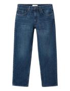 Moby Straight-Fit Dark-Wash Jeans Blue Mango