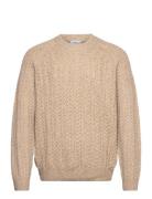 Braided Knitted Sweater Beige Mango