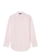 Casual Seersucker Shirt Pink Lexington Clothing