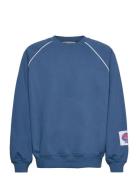Dp James Crew Neck Blue Denim Project