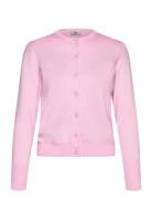 Rmwsandra Ls Cardigan Pink RM By Rosemunde
