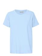 Frzashoulder Tee 1 Blue Fransa