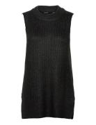 Vmfilene Sl Long O-Neck Vest Black Vero Moda