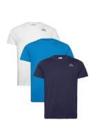 Km Tee - Logo Cafers 3 Stk White KAPPA
