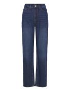 Vikelly Jaf Hw Straight Jeans-Noos Blue Vila