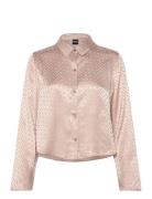 B Monogram_Shirt Pink BOSS