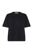 Slflulu 2/4 Knit O-Neck Noos Black Selected