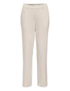 Objlisa Mw Straight Pant Noos Beige Object