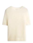 Mohair Blend Ss C-Neck Cream GANT