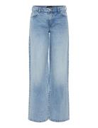 Pcselma Lw Wide Jeans Lb Noos Bc Blue Pieces