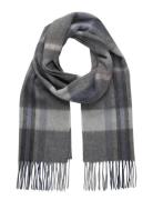 Grey Wool Scarf Grey Portia 1924