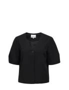 Objlisa S/S Re Top Noos Black Object