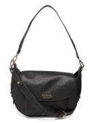 Marsha Flap Shoulder Bag Black GUESS