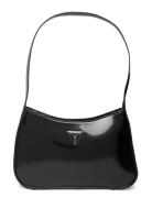 Arnela Top Zip Shoulder Bag Black GUESS