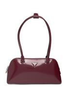 Arnela Shoulder Satchel Burgundy GUESS