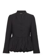Jacket Peplum Black Lindex