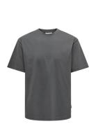 Onsfred Life Rlx Ss Tee Noos Grey ONLY & SONS