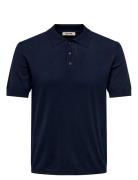 Onswyler Reg 14 Ss Polo Knit Noos Navy ONLY & SONS