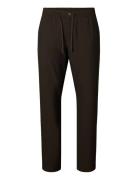 Slh196-Straight Robert String Pant Noos Black Selected