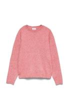 Vmdoffy Ls O-Neck Blouse Ga Noos Girl Pink Vero Moda Girl