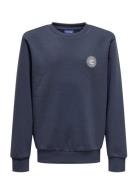 Osjceres Cell Reg Ls Crew Swt Navy ONLY & SONS