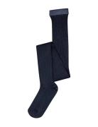 Cotton Rib Tights Navy Mp Denmark