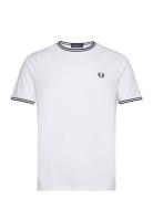 Twin Tipped T-Shirt White Fred Perry