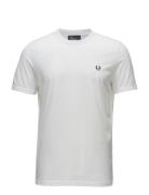 Ringer T-Shirt White Fred Perry