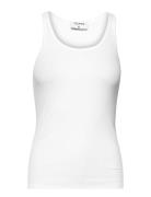 Rib Tank White Filippa K