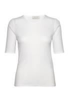 Lyocell Rib Tee White House Of Dagmar