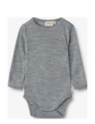 Wool Body L/S Lucca Grey Wheat