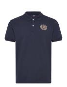 Luca Reg Cot Vin M Polo Navy VINSON