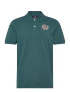 Luca Reg Cot Vin M Polo Green VINSON