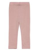 Wool Leggings Agi Pink Wheat