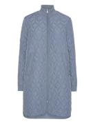 Padded Quilt Coat Blue Ilse Jacobsen