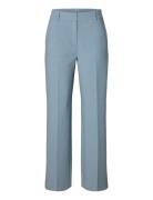 Slwrita Mw Wide Pant Mel Noos Blue Selected