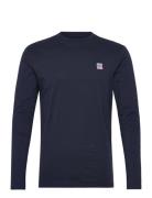 Shane Reg Cot Vin M Tee Ls Navy VINSON