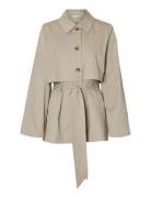 Slfbelli Trenchcoat #S Beige Selected