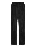 2Nd Minka - Stretch Plisse Black 2NDDAY